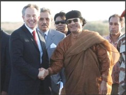 blair gaddafi